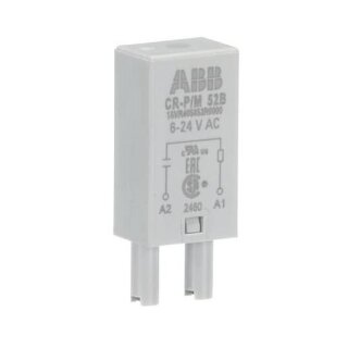 ABB CR-P/M 52B CR-P/M 52B Steckmodul RC Glied, 6-24VAC/DC