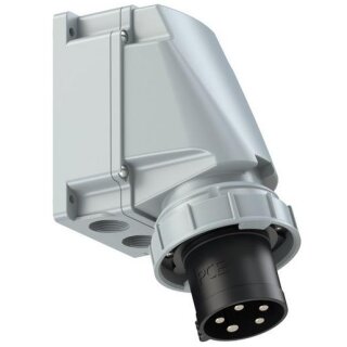 535-7 CEE-Wandgerätestecker 63A 5p 7h IP67 POWER TWIST