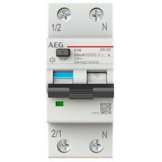 DN100C16/A30 DN100C16/A30 - LSFI-Schalter 1P+N Typ A,...