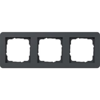 0213152 Abdeckrahmen 3f Gira E1 Anthrazit