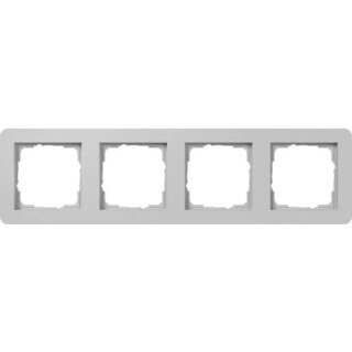 0214154 Abdeckrahmen 4f Gira E1 Grau m