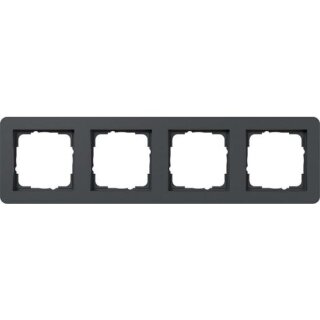 0214152 Abdeckrahmen 4f Gira E1 Anthrazit