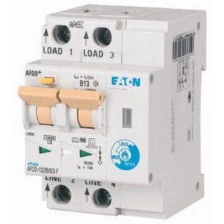 Eaton Electric AFDD-13/2/B/003-F Brandschutzschalter, 2p,...