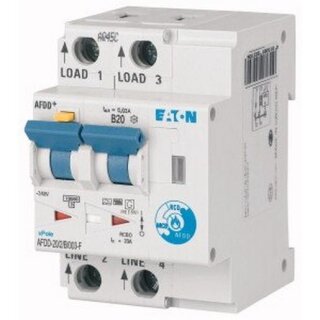 Eaton Electric AFDD-20/2/B/003-F Brandschutzschalter, 2p,...
