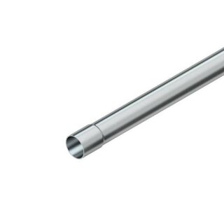 NSRSTMR63V2A.01 Muffenrohr, Edelstahl V2A , einseitige...